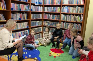 Mikołajkowe spotkanie w kroczyckiej bibliotece