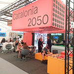 Exhibition stand during 11th World City Forum i Katowice.