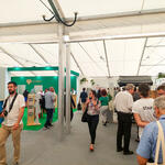 Exhibition stand during 11th World City Forum i Katowice.