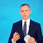 Paweł Mirowski, Deputy President of the Management Board of the National Fund for Environmental Protection and Water Management during the signing of the contract