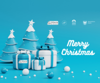 "Silesia. Blue Sky Restored" team wishes everyone Blue Christmas and clean air in the new year.