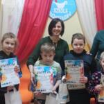 The winners of the New Year's art competition with eco-manager