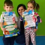 The winners of the New Year's art competition with eco-manager