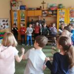 Children during ecological games.