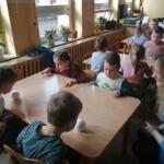 Children during ecological games.