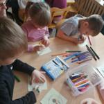 Children during ecological games.