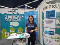 Meetings of an eco-manager from Gliwice with residents at a construction fair