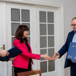 Signatories of the agreement (from left): Łukasz Czopik - Deputy Marshal of the Silesian Voivodeship, Anna Zwolińska - Managing Director of Aplan Media, Krzysztof Klimosz - Board Member of the Silesian Voivodeship.