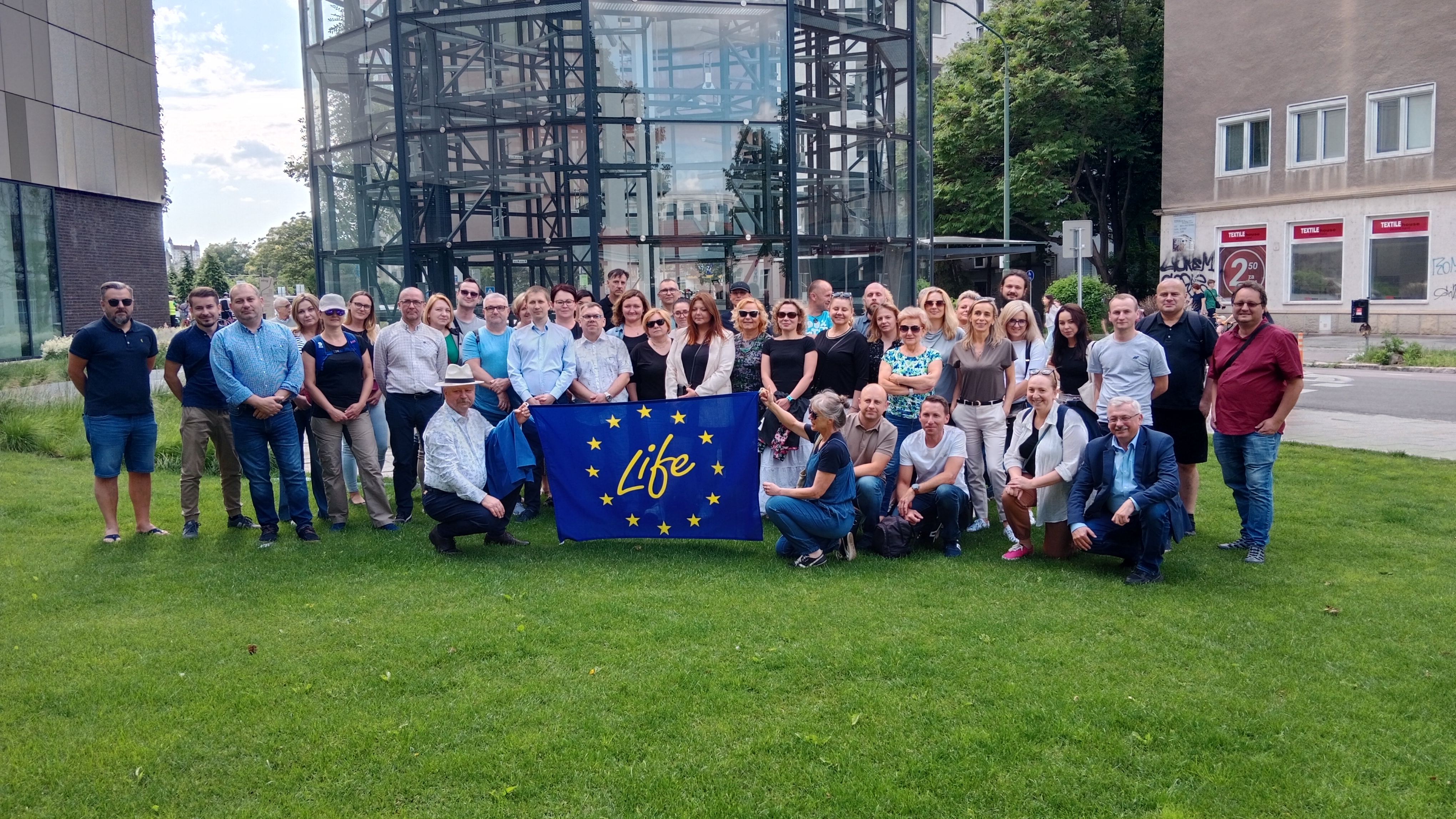 Participants of the study visit to Slovakia