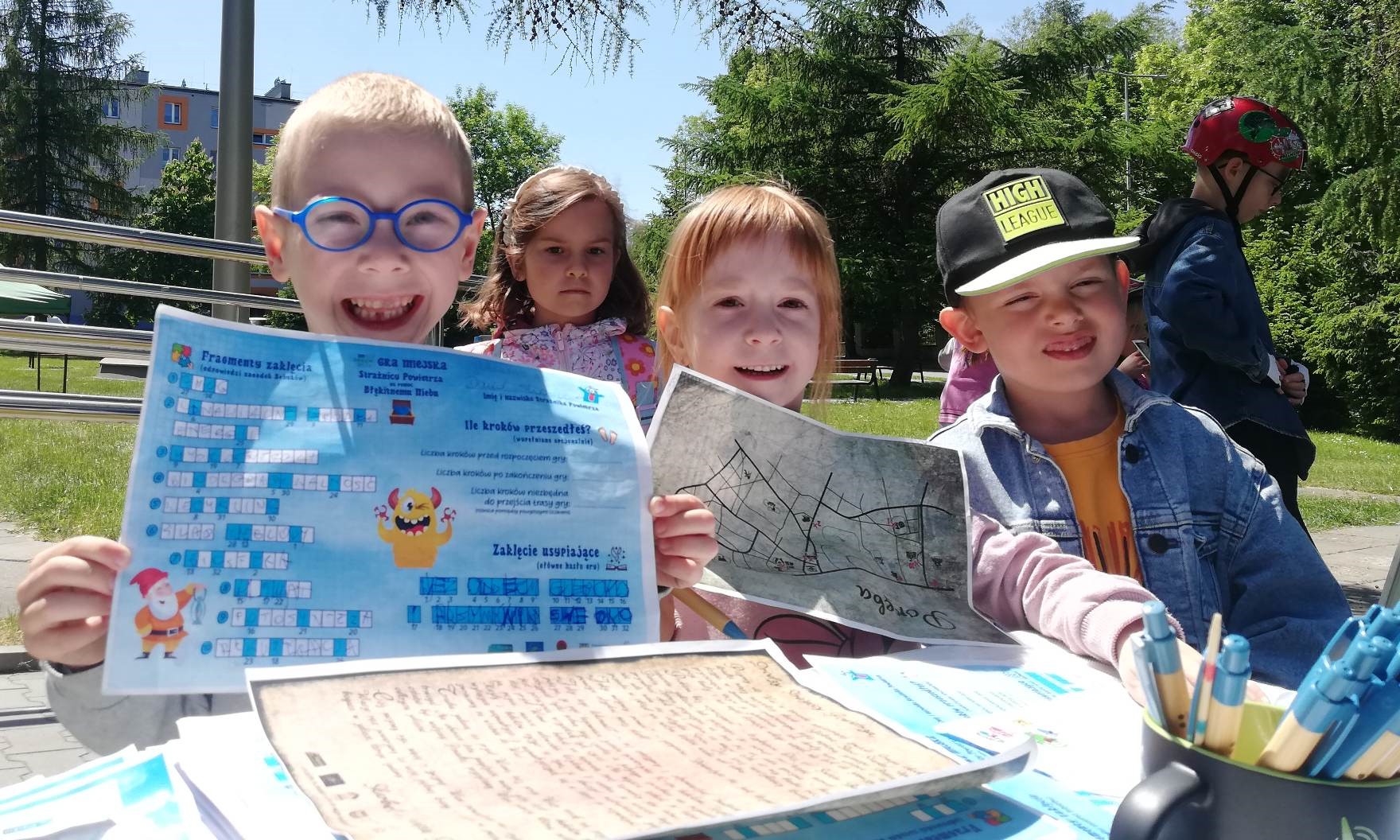 The youngest participants in Poręba.