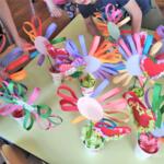 Preschoolers during the workshops. 