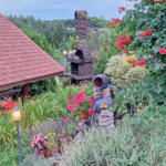 The garden of the winner of the 
