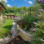 The garden of the winner of the 