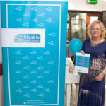 Eco-manager Jolanta Błaszczak standing by the 