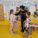 Eco-manager with two children - competition winners.