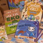 Sets of gadgets and books - competition prizes.