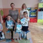 Competition winners with teachers.