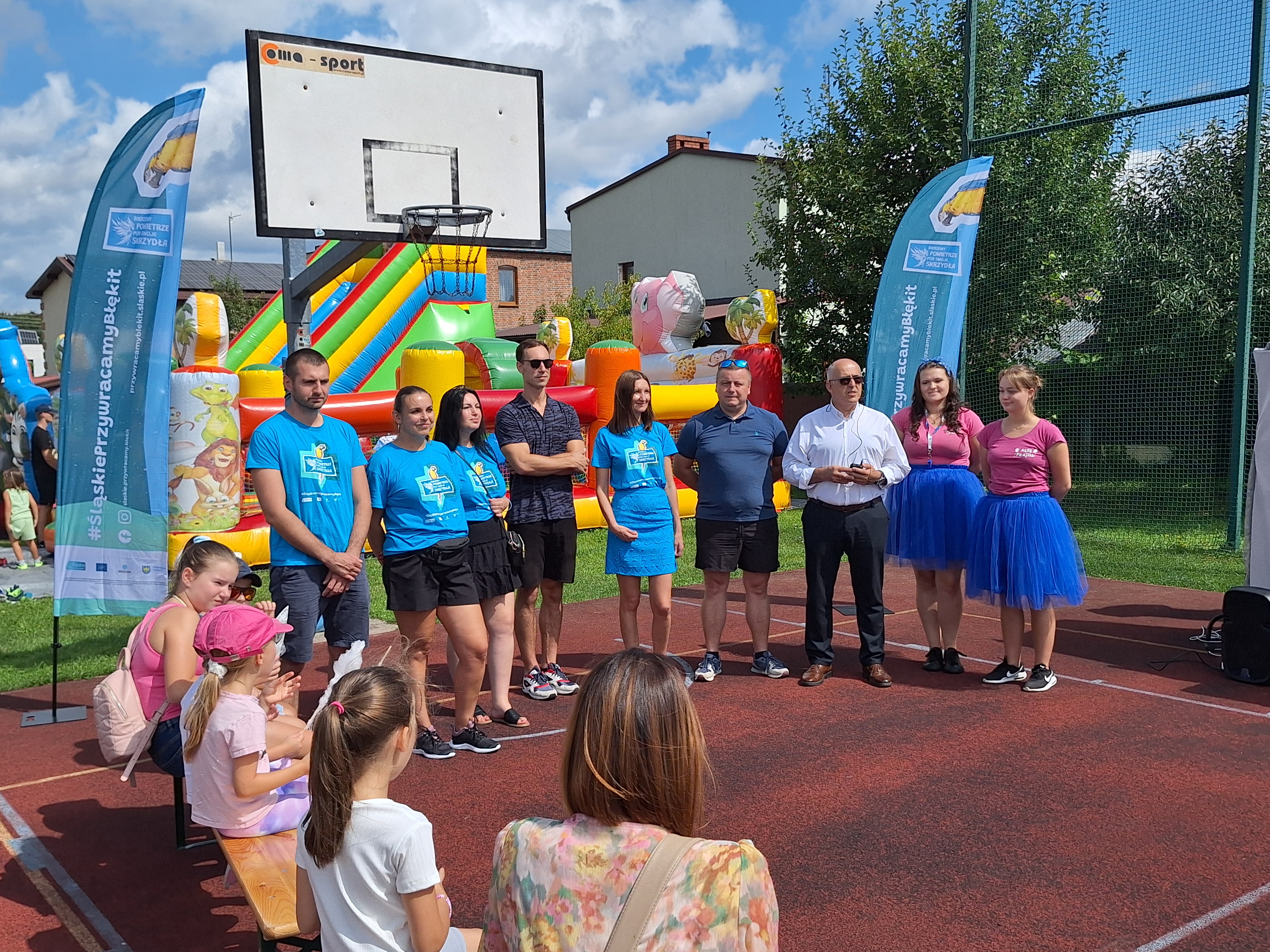 The Opening of the Picnic by the Mayor of Krzepice, Mateusz Kluba.