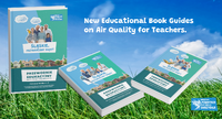 Covers of New Educational Book Guides on Air Quality for Teachers