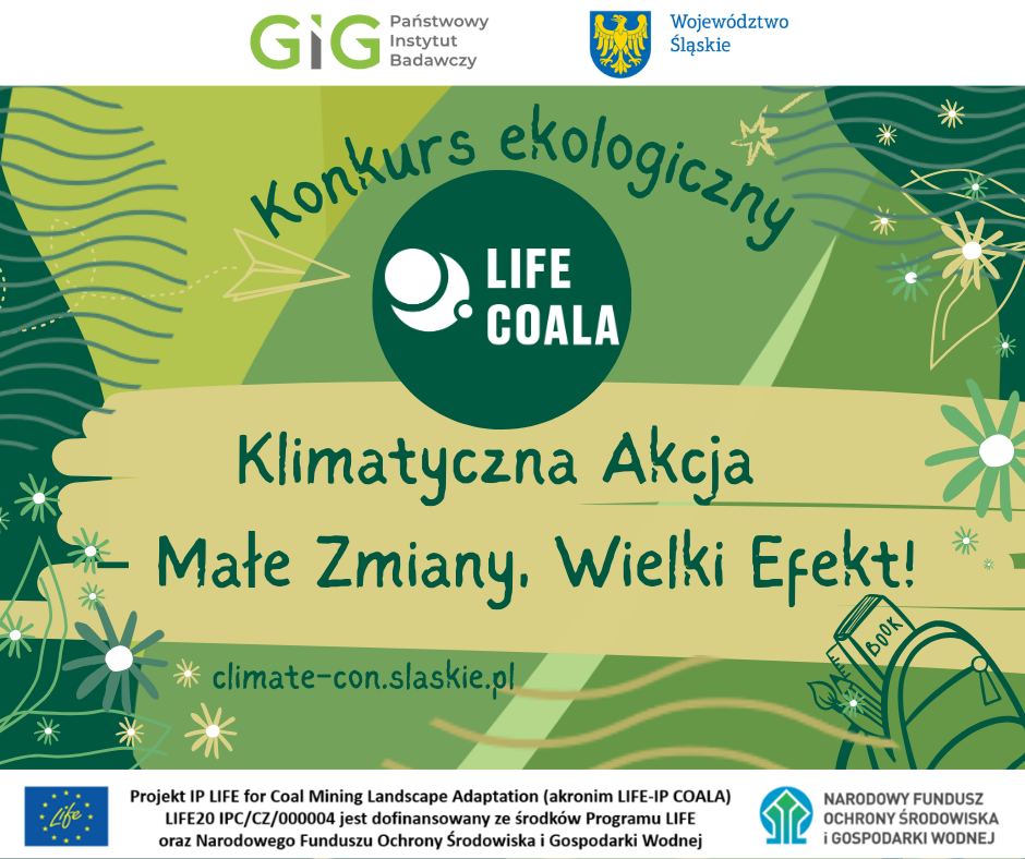 Grafika zapraszająca do udziału w konkursie