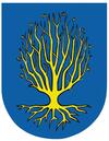 Herb Miasta Orzesze przedstawiający drzewo z korzeniami